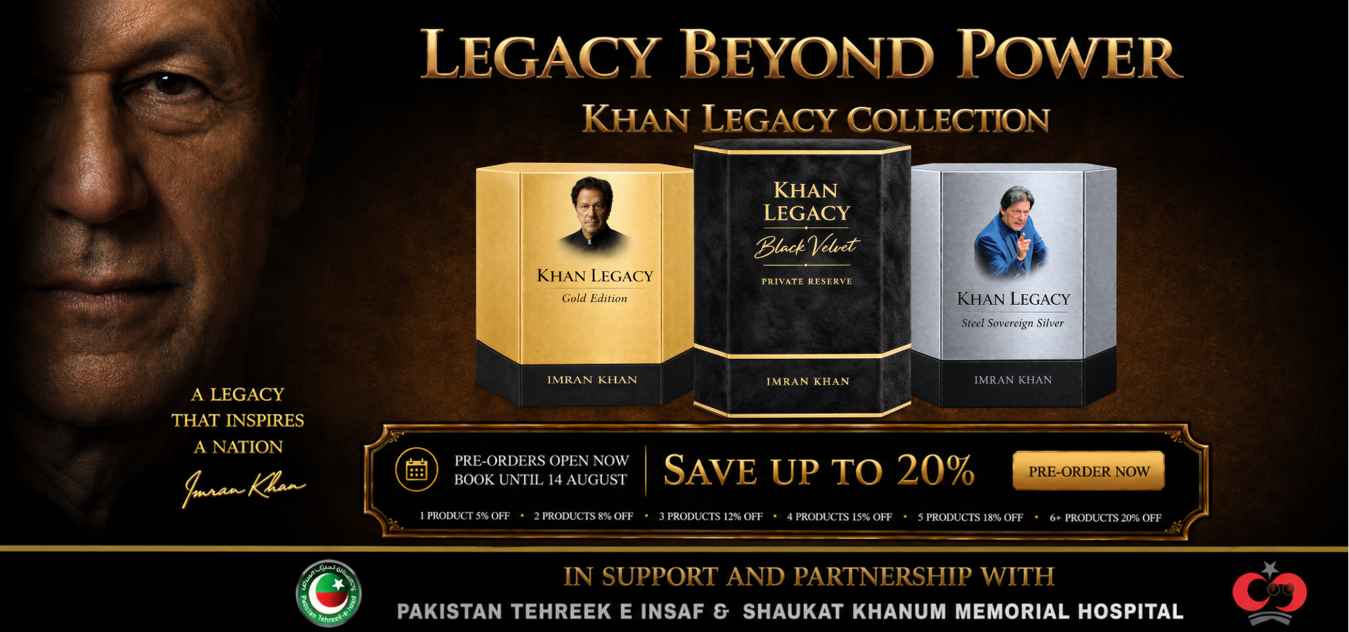 Khan Legacy pre-order booking open now — discount offer until 14 August